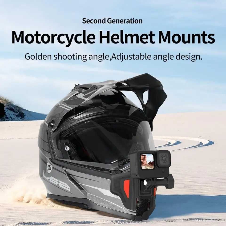 Mocowanie do kasku motocykla na podbródek do GoPro DJI Action Insta360
