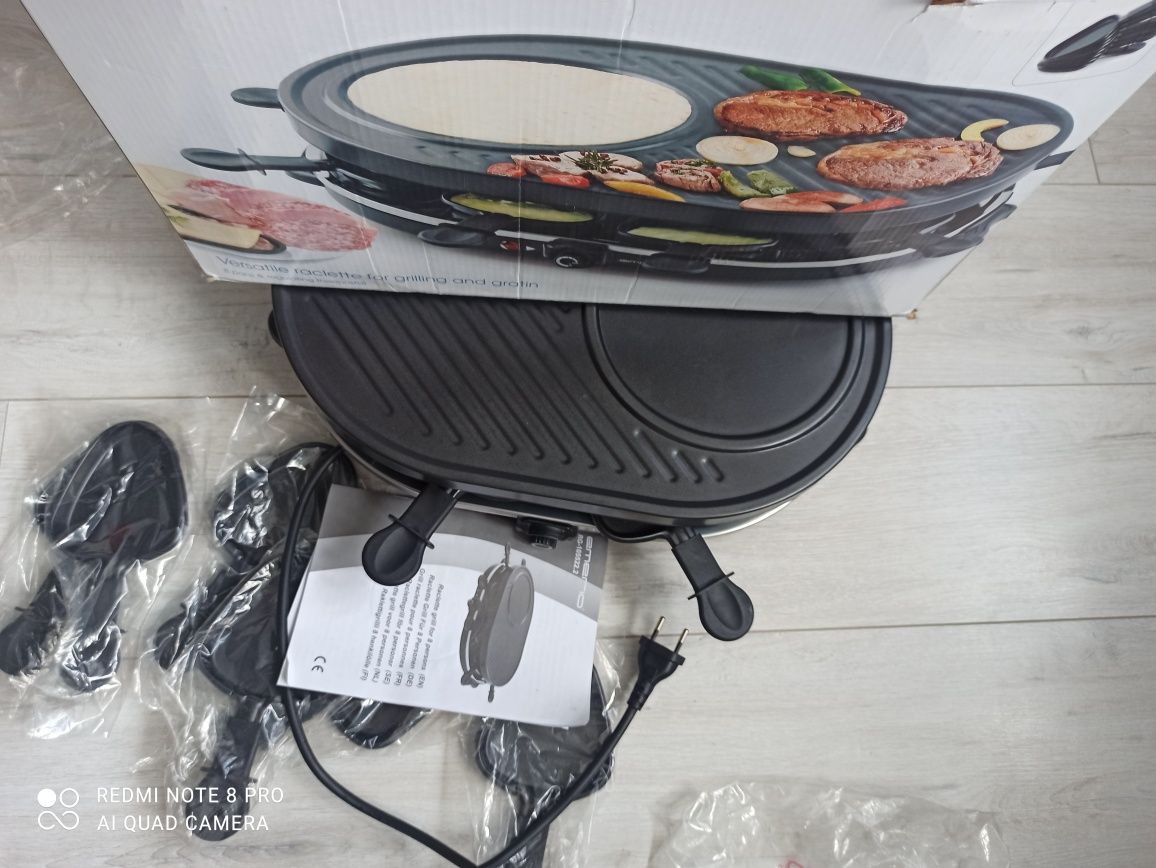 Grill + Raclette  Elektryczny