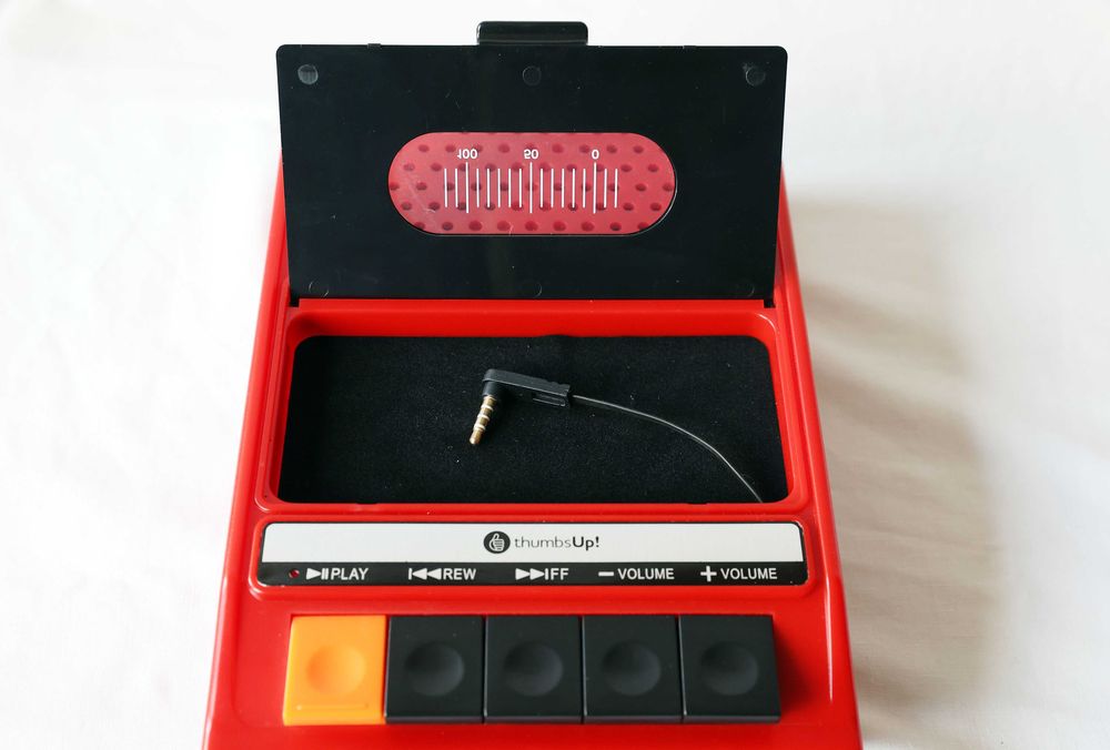 Cassette I'Recorder - Nowy Głośnik do iPhone'a/iPoda mp3, mp4, Spotify