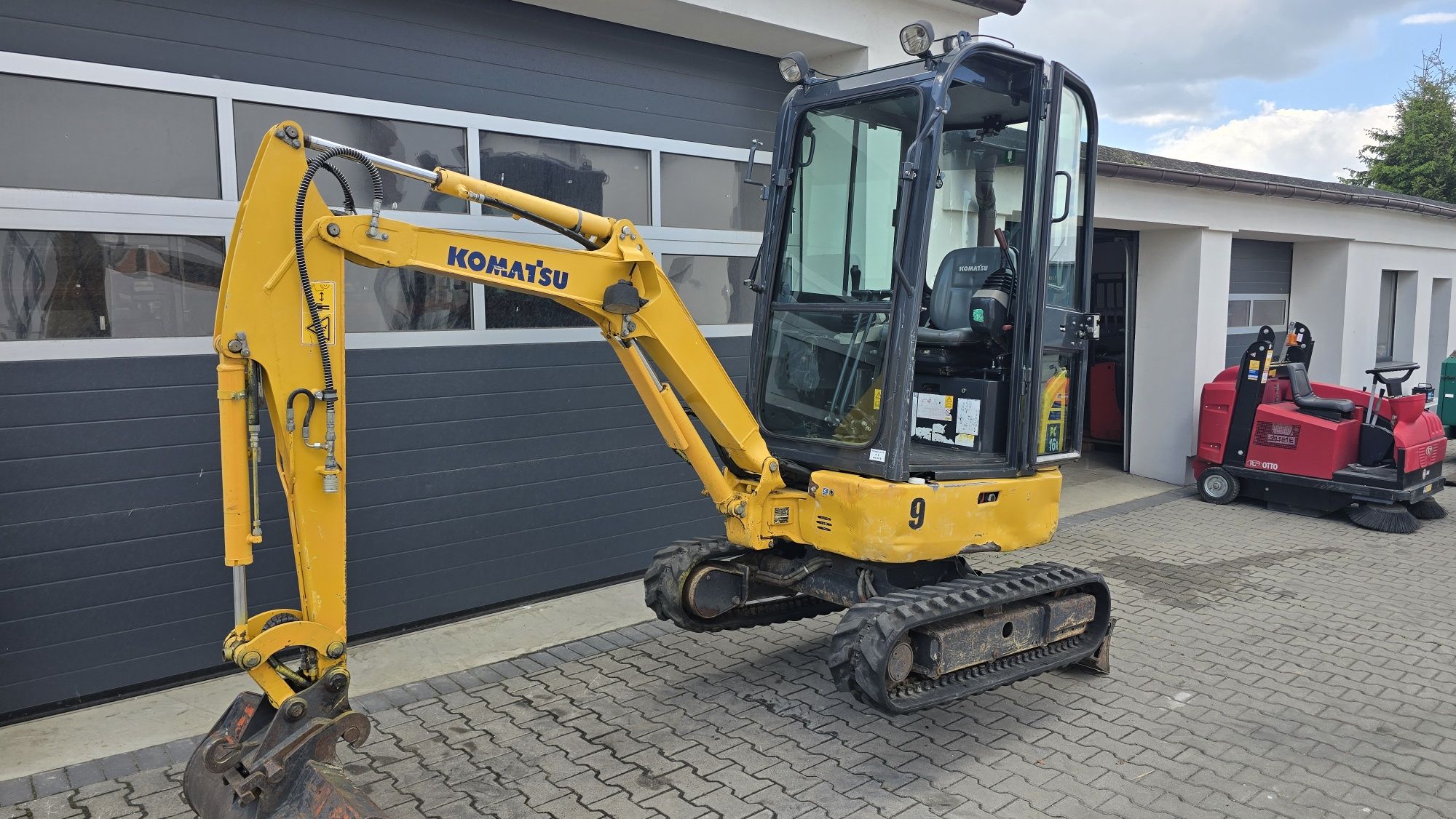 Minikoparka Komatsu PC16R-3HS 2019r szybkozłącze Sprowadzona nie volvo