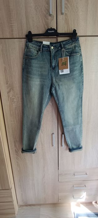 Nowe spodnie boyfriend denim M'Sara r. XL