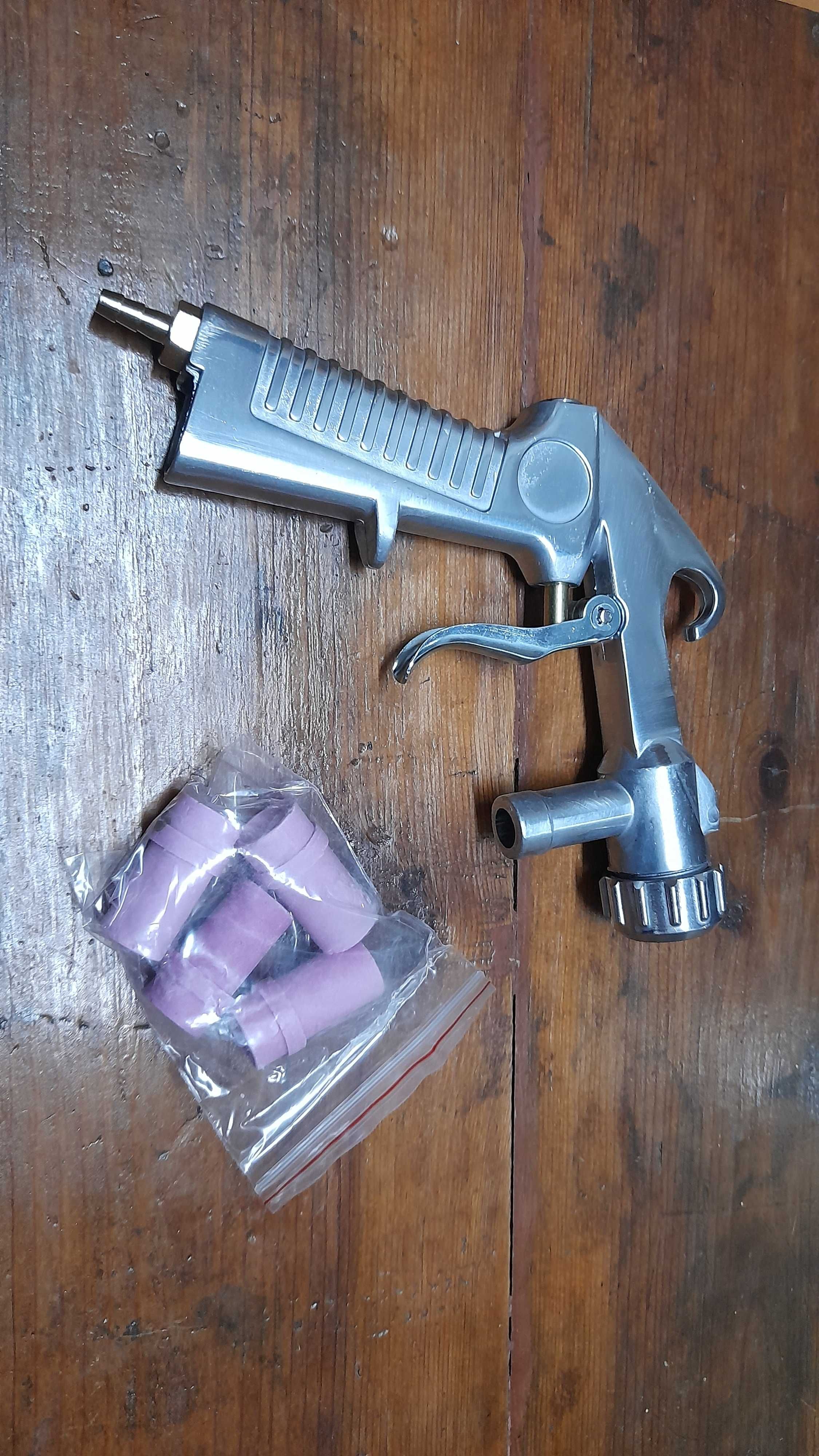 Pistola decapagem jato de areia ( com envio)