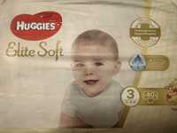 2 упак Huggies elite soft 3 40 шт