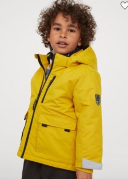 Kurtka zimowa narciara r98 H&M