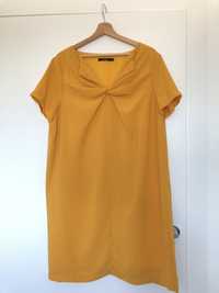 Sukienka Monnari 44 musztardowa żółta jak NOWA XXL damska letnia