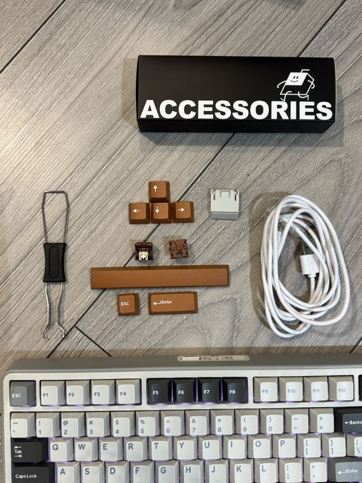 Механічна клавіатура YUNZII B75 PRO бездротова bluetooth з підсвіткою