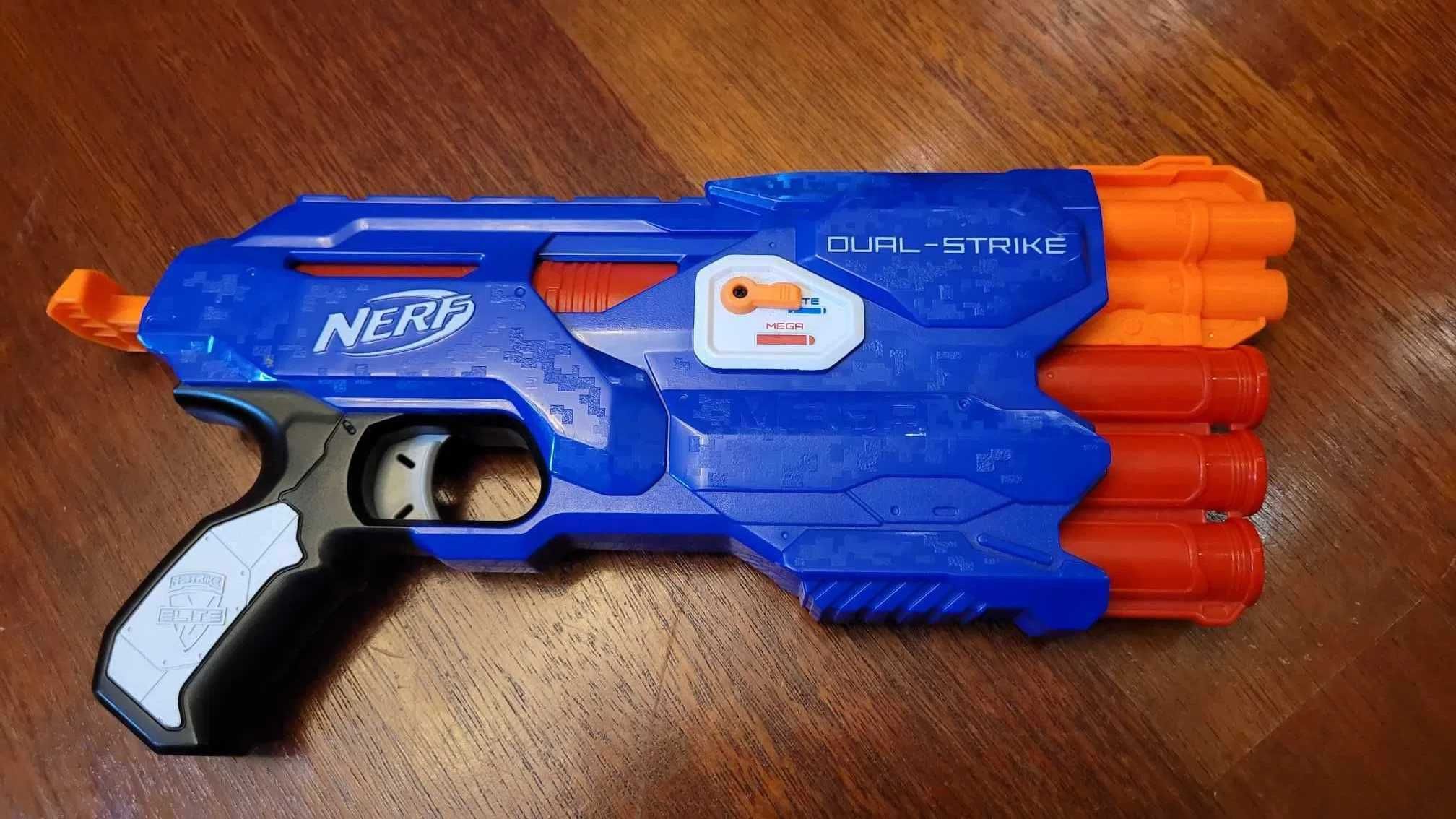 NERF Dual Strike całkiem nowy stan idealny