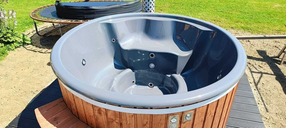 Balia ogrodowa z piecem na drewno, jacuzzi ogrodowe, ruska bania TANIO