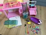 Barbie camper kamper 95% KOMPLETNY