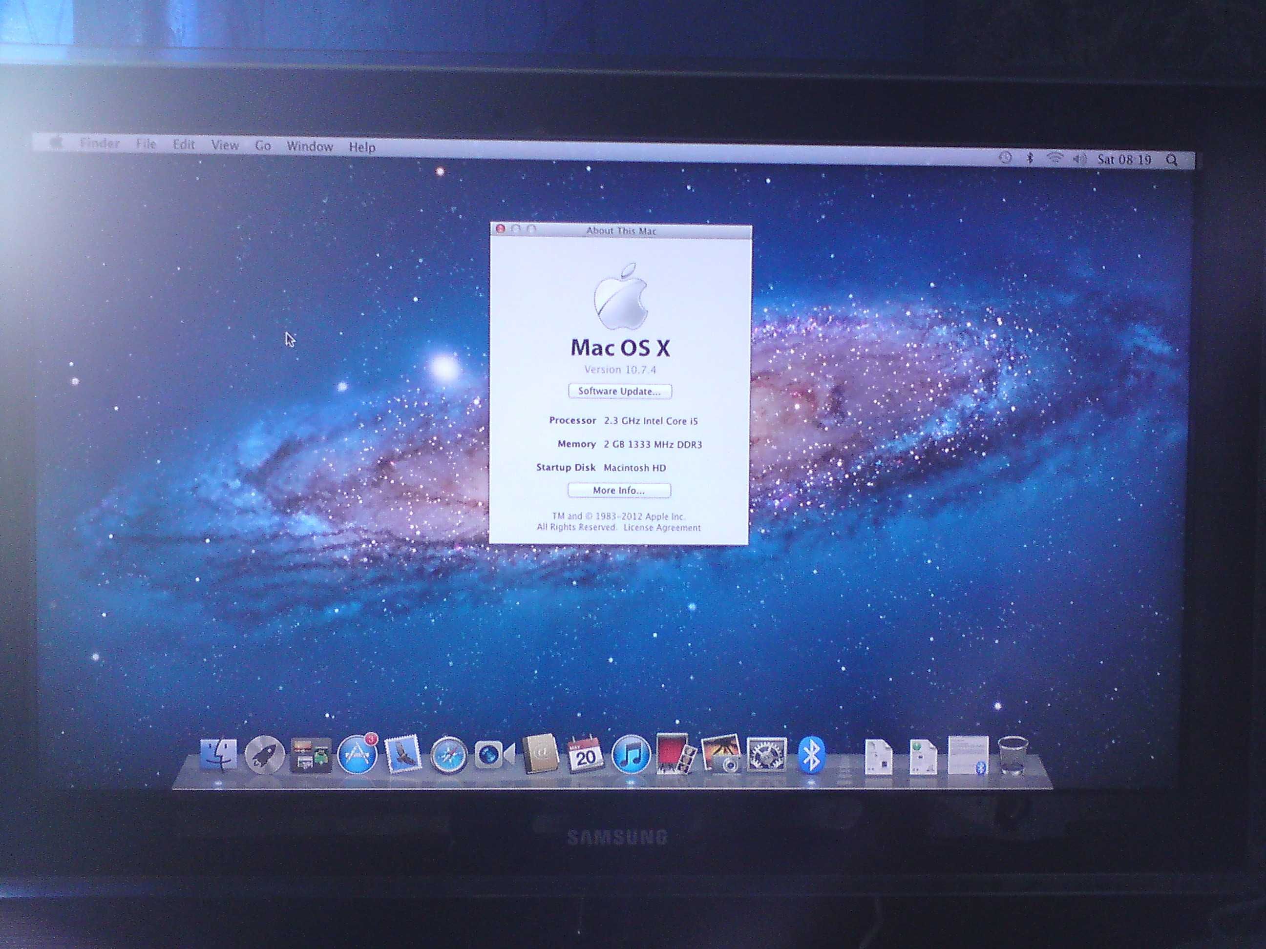 Apple Mac Mini 2.3/2x1GB/500 GB 5400 rpm/AP A1347 MacOS и Windows 7