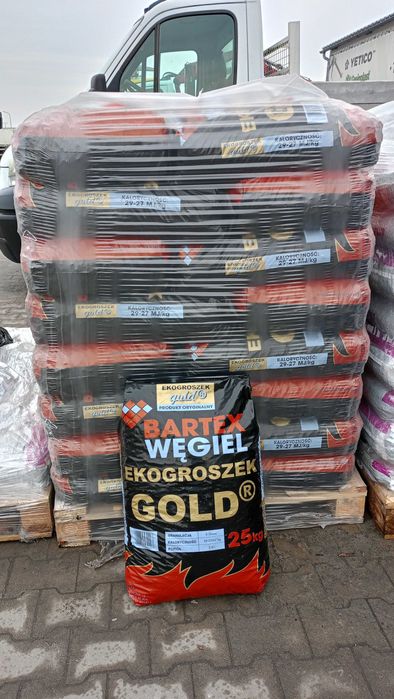 Ekogroszek Bartex GOLD kaloryczny węgiel z dostawą HDS skład opału