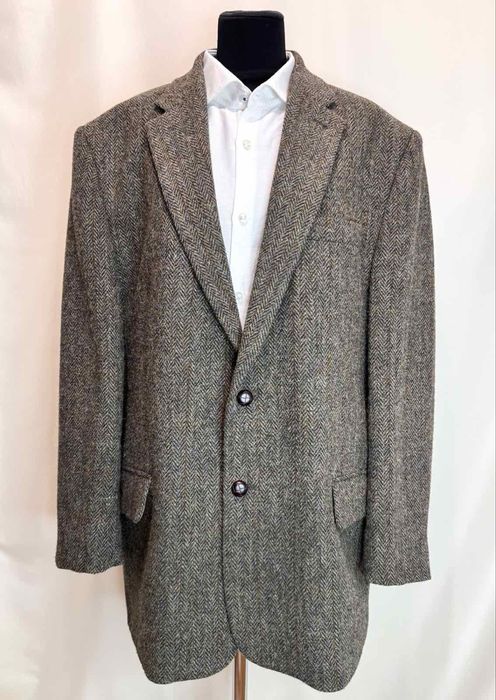 Harris Tweed теплий піджак ручної роботи, 100 pure new wool