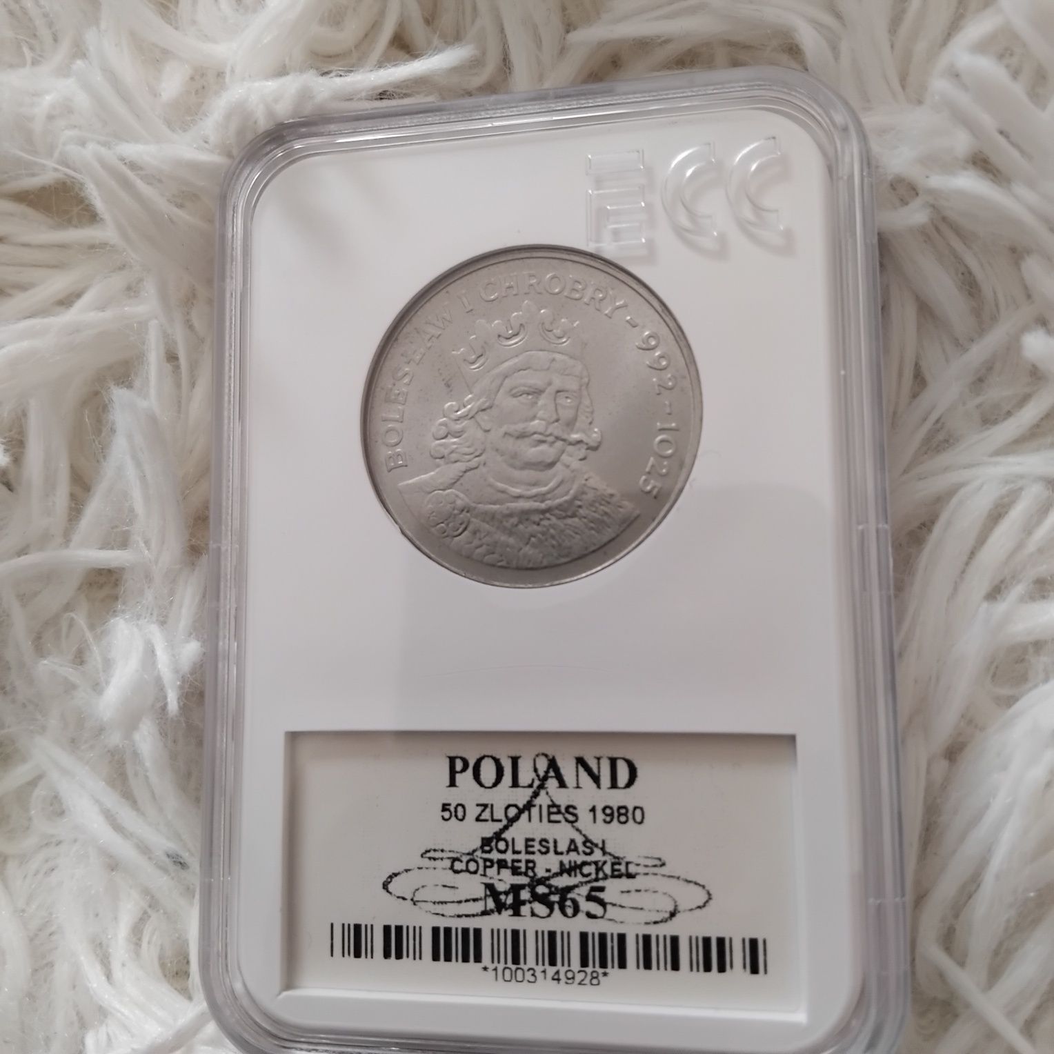 Moneta grading Bolesław Chrobry