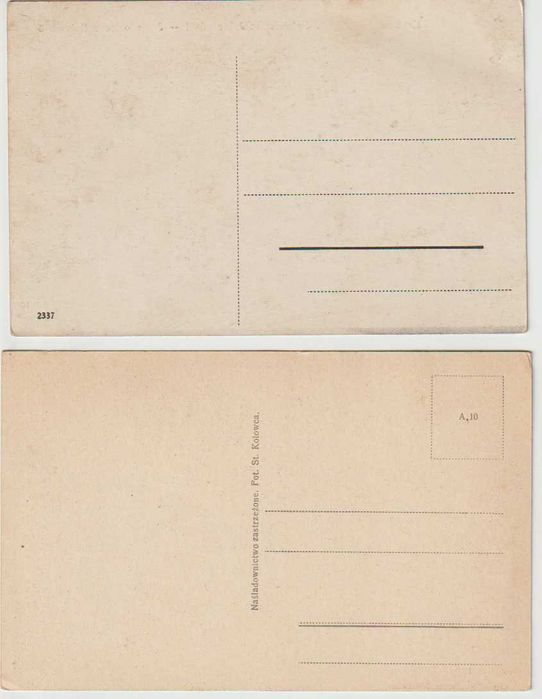 Stare przedwojenne pocztówki Kraków