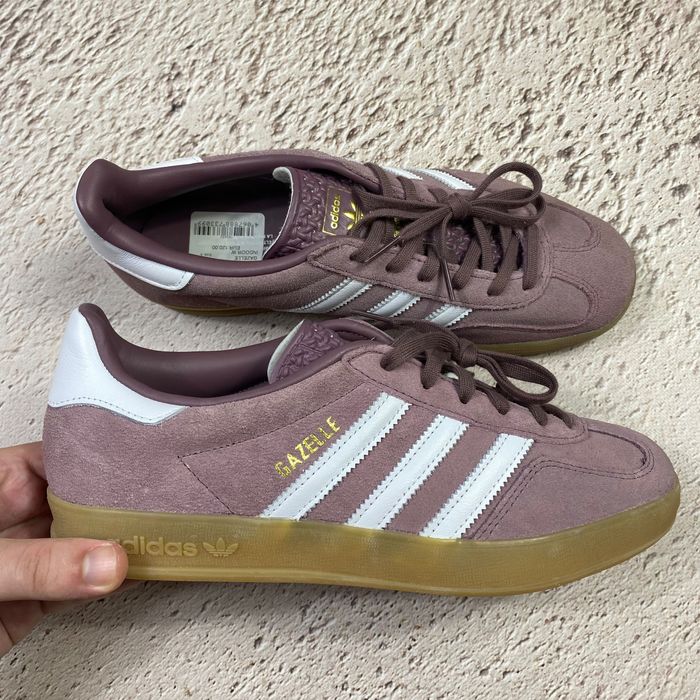 38 39 40.5 ih5483 нові оригінал жіночі кеди adidas gazelle indoor