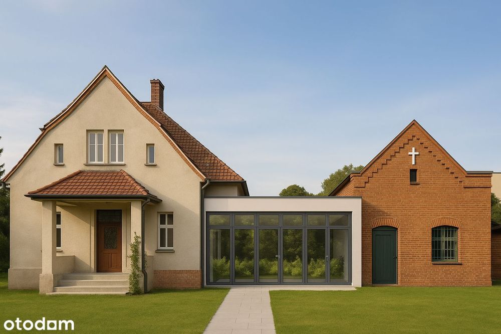 Klimatyczny dom, z koncepcją rozbudowy, Podgórz