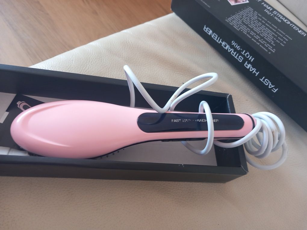 Alisador de cabelo Fast Hair Straightener usadaHQT-906
Escova elétrica