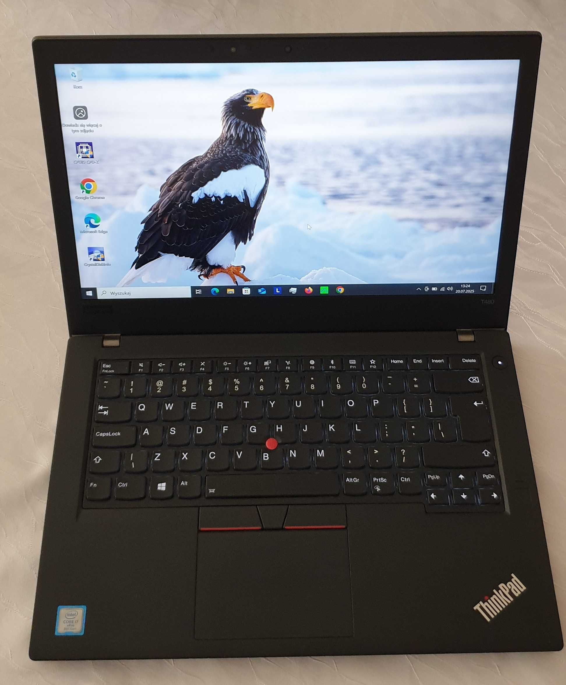 i7 16GB 256 Nvidia Geforce Lenovo ThinkPad 14" nowe baterie gwarancja