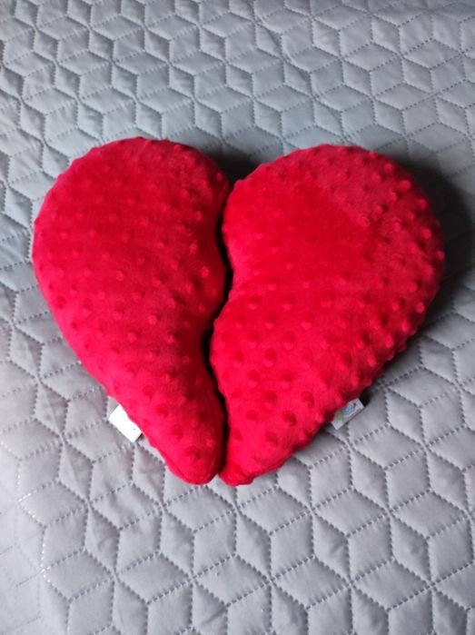 Poduszka serce - pomysł na Walentynki