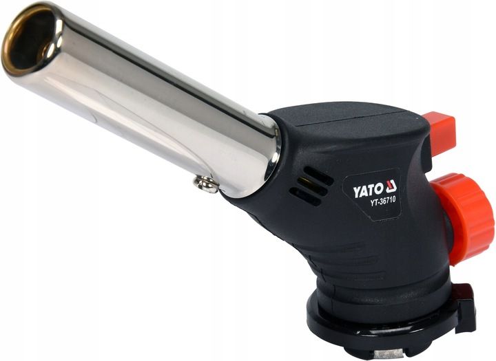 Yato Palnik Gazowy Lutownica Lutlampa Turbo 360 +3 Gazy Yt-36710+3gazy