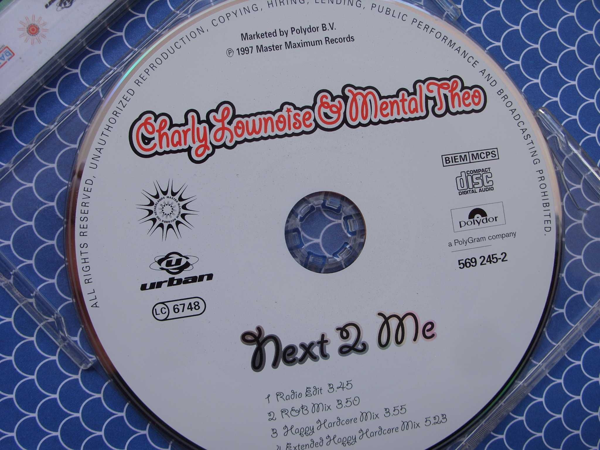 Singiel, CD, elektr. ; NEX 2 ME--CHarly , 1997 rok.