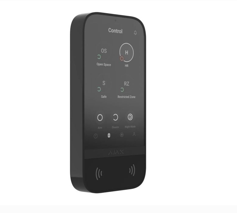 Ajax KeyPad TouchScreen Black сенсорна клавіатура