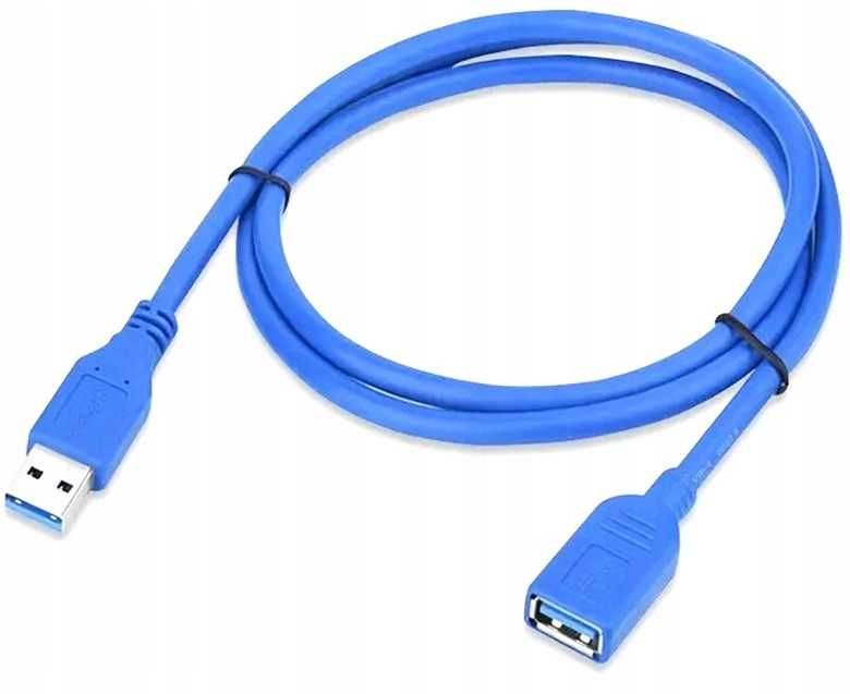 Przedłużacz Kabel AM-AF szybki USB 3.0 1,5m Ekranowany * Video-Play