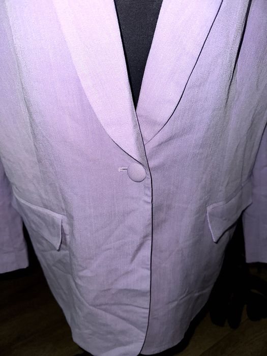 Marynarka liliowa podszewkowana nowa 44-46