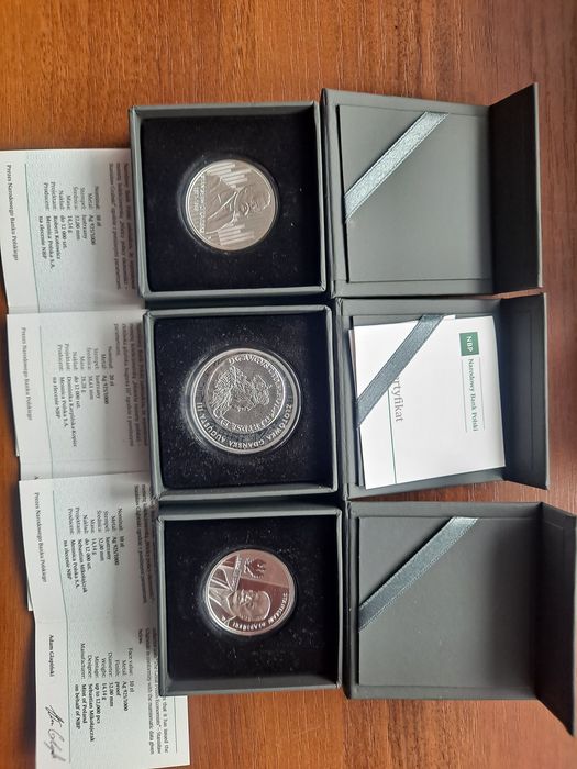 Zestaw monet kolekcjonerskich RP  2