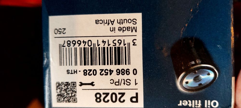 Комплект фільтрів  на Toyota Corolla 120