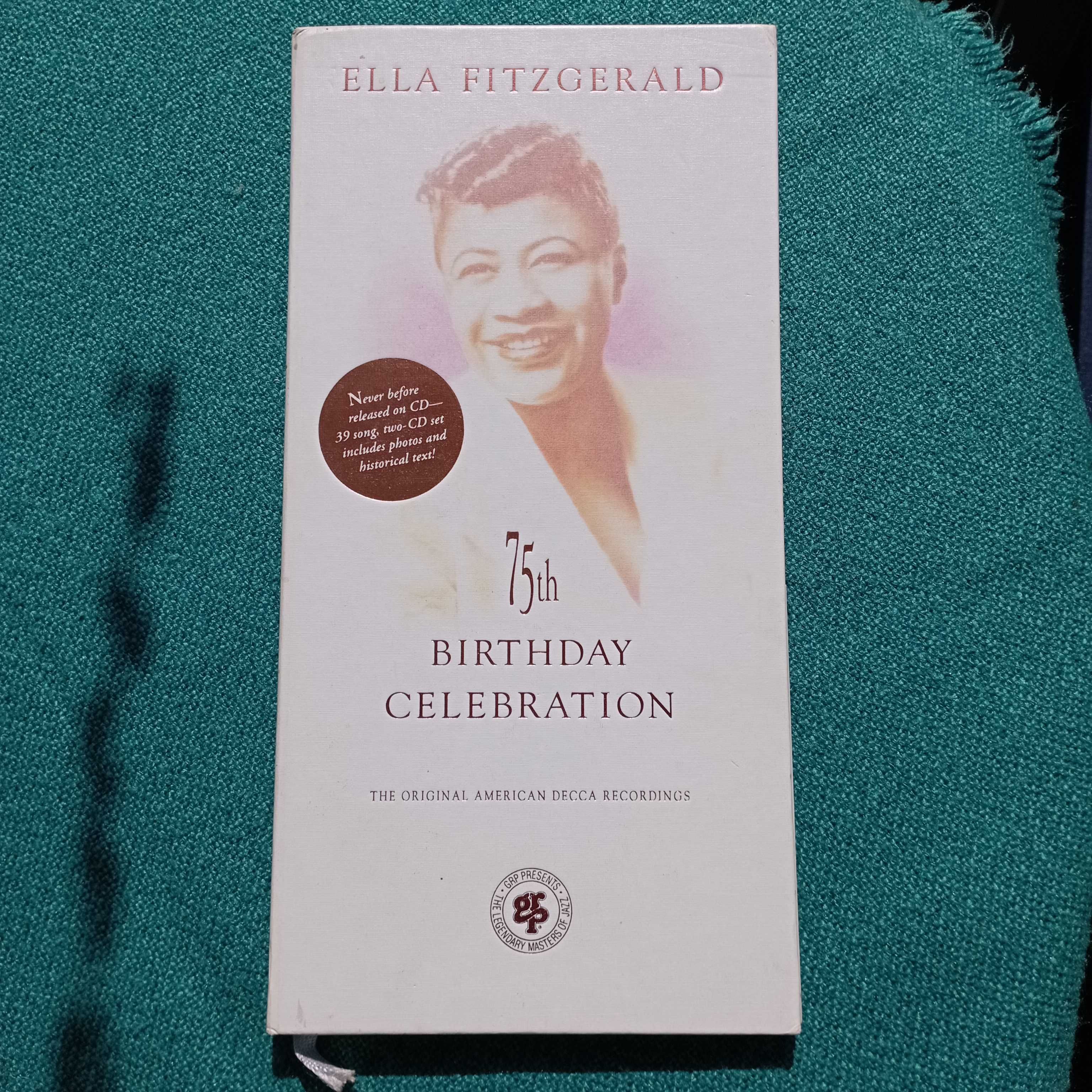 Album CD Ella Fitzgerald 75th birthday celebration