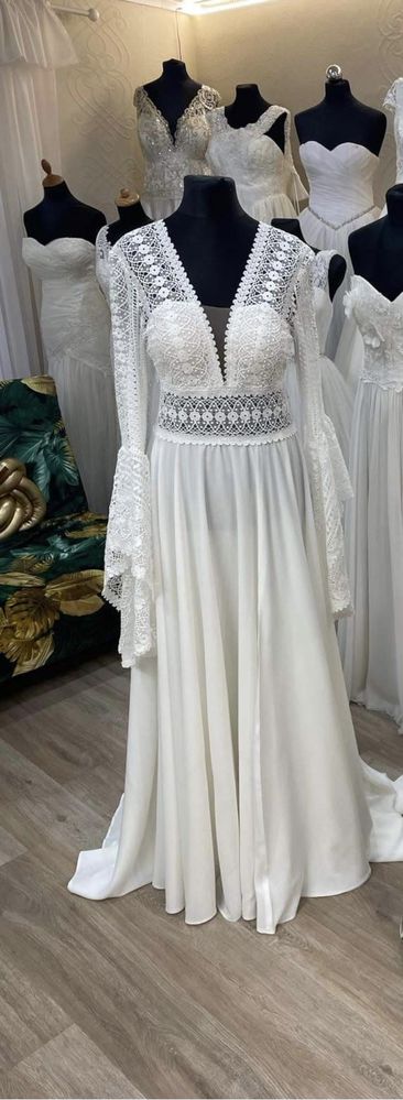 Suknia Ślubna boho roz. M