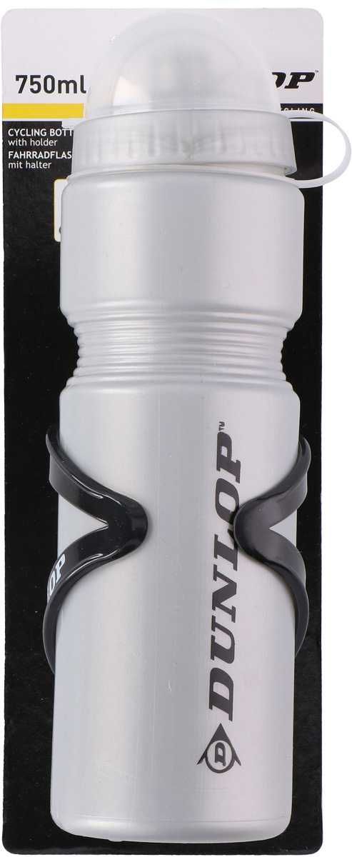 Bidon Dunlop BIDON Z KOSZYKIEM 750 ml szary