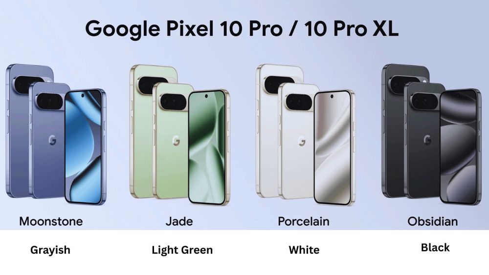 Google Pixel 10 Pro XL,10 Pro,10 Pro Fold