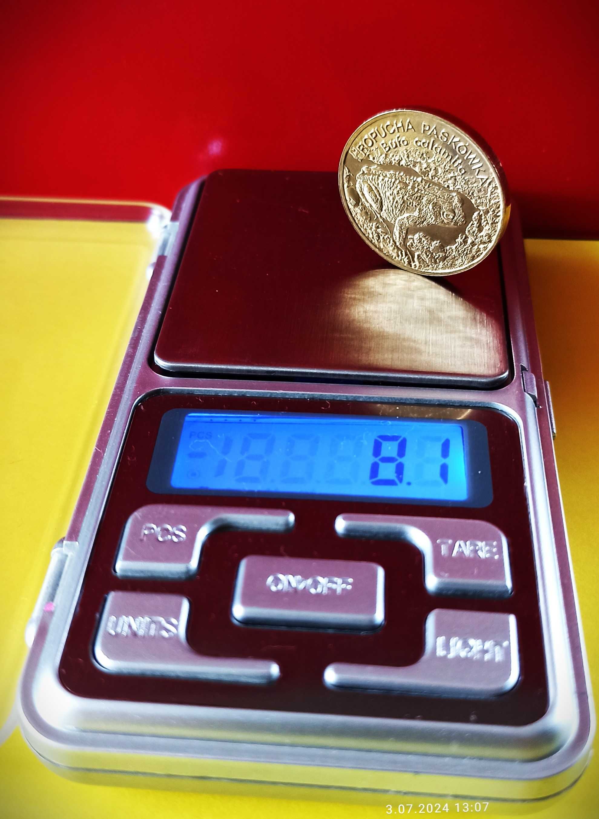 2 zł 1998 r. Ropucha Paskówka
