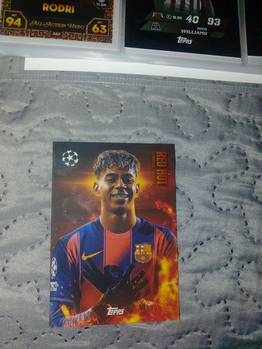 Cartas match attax 25/26