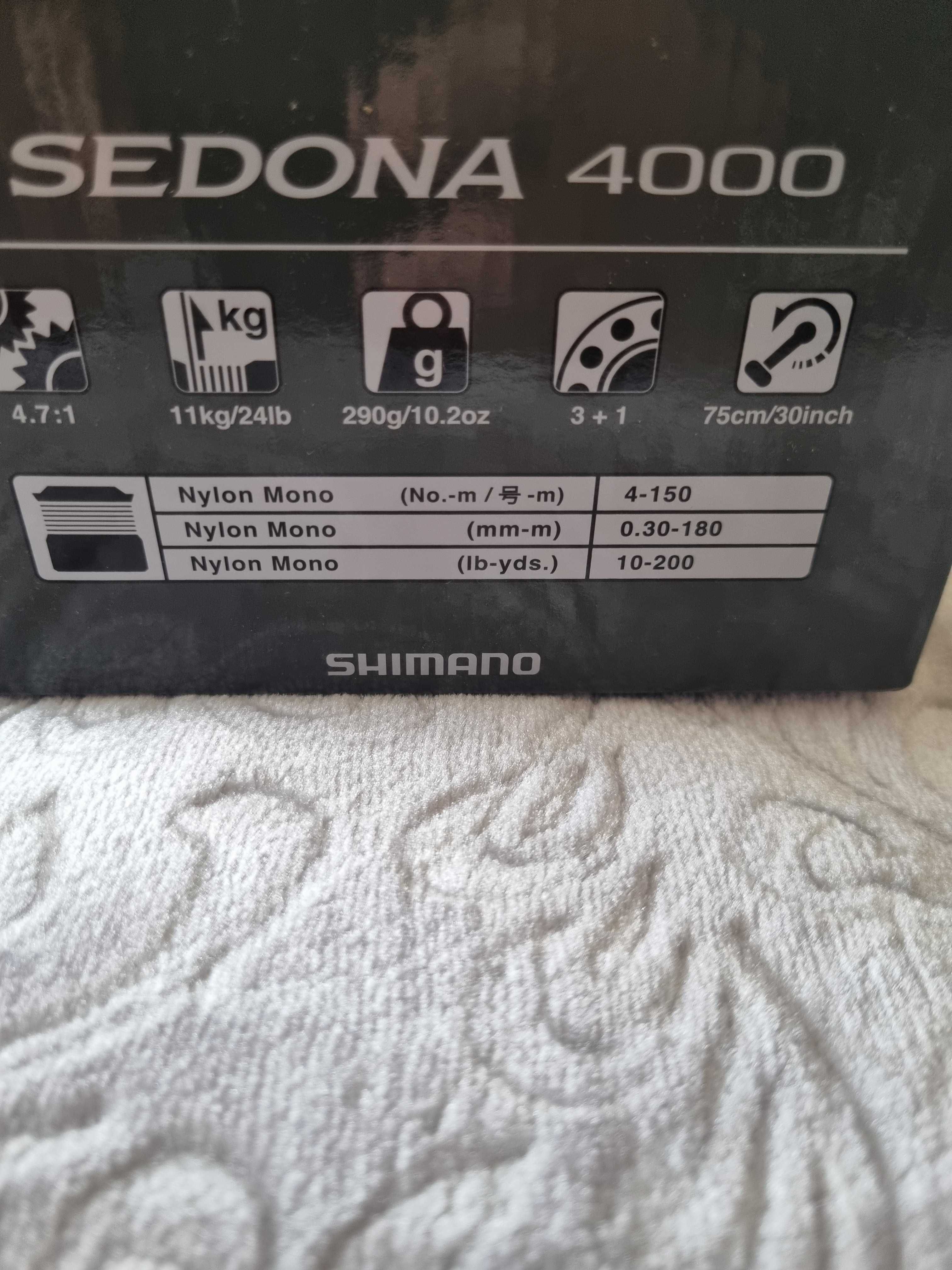 Катушка рыболовная SHIMANO SEDONA 4000 , новая .