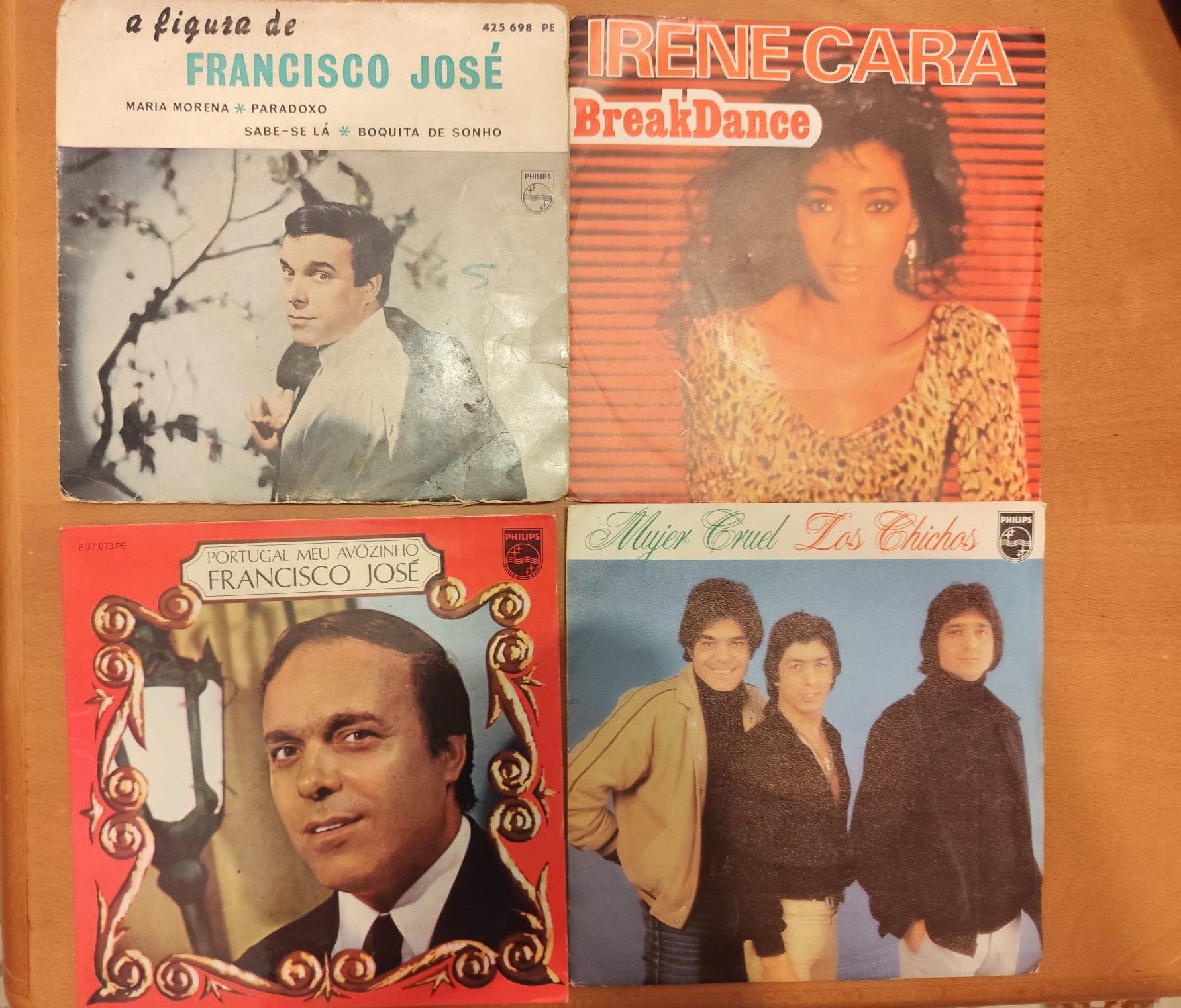 Vinis (singles) antigos e variados
