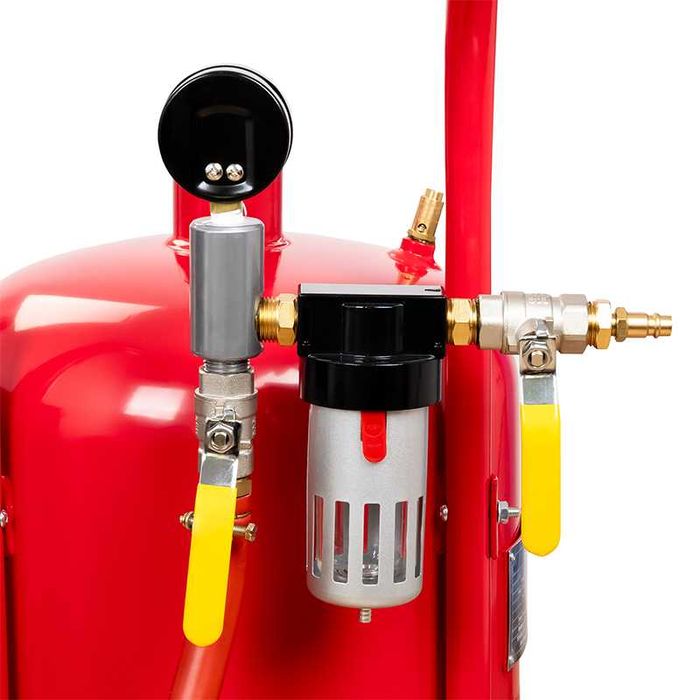Piaskarka syfonowa mobilna 38l zawory 1/2" FR7012C - OUTLET
