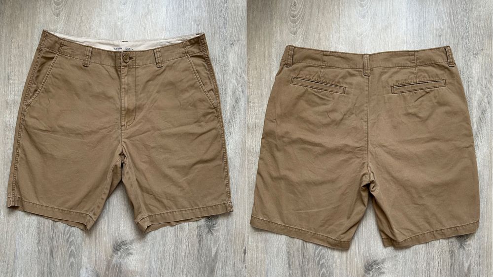 3 пары мужских шорт Old Navy (Straight), размер 36, чоловічі шорти