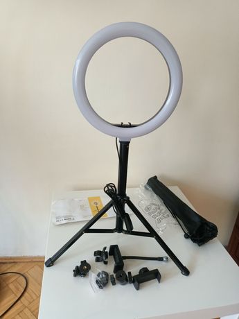 Lampa selfie LED 10cali 165cm