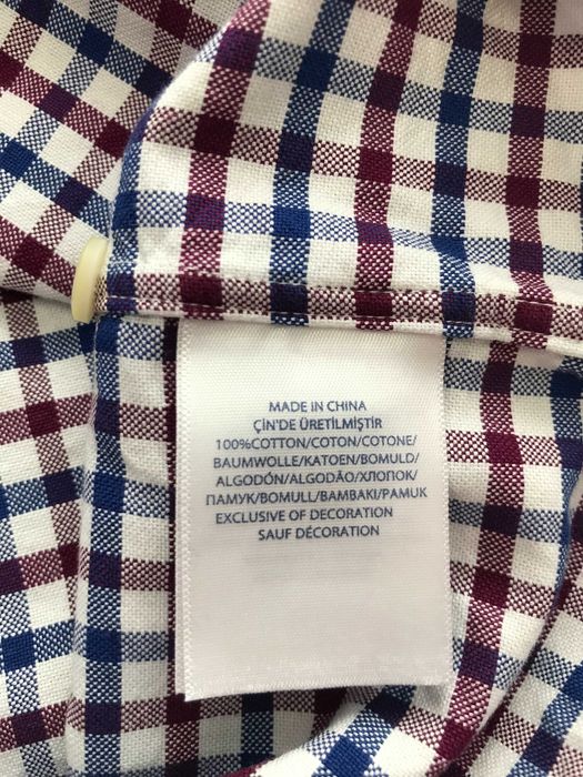 RALPH LAUREN r.XS oryginalna koszula męska w kratkę stan BDB