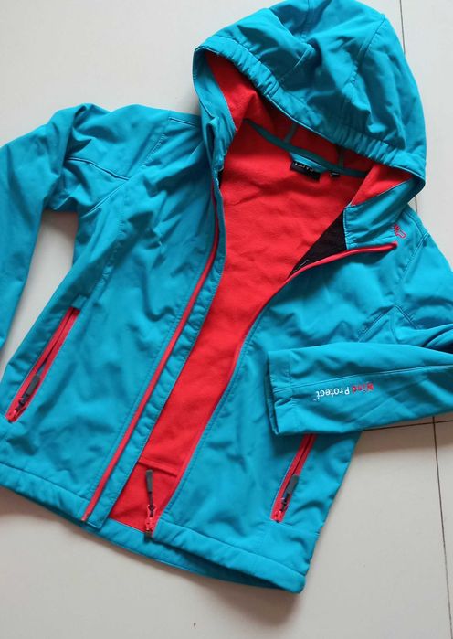 Kurtka softshell 140 dziewczynka