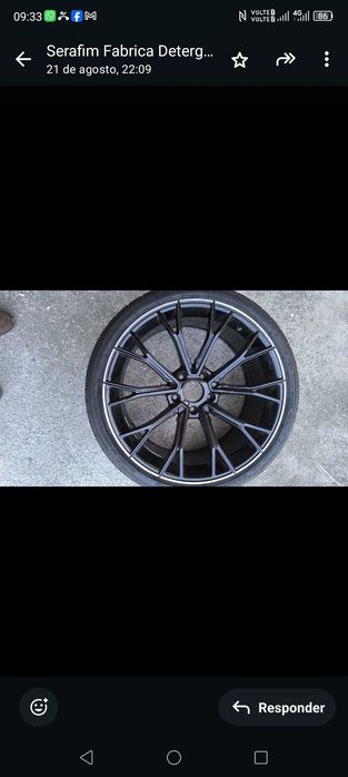 Jantes da BMW pack M