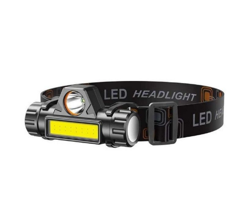 Освещение, фонарь налобный светодиодный Super light с аккумуля