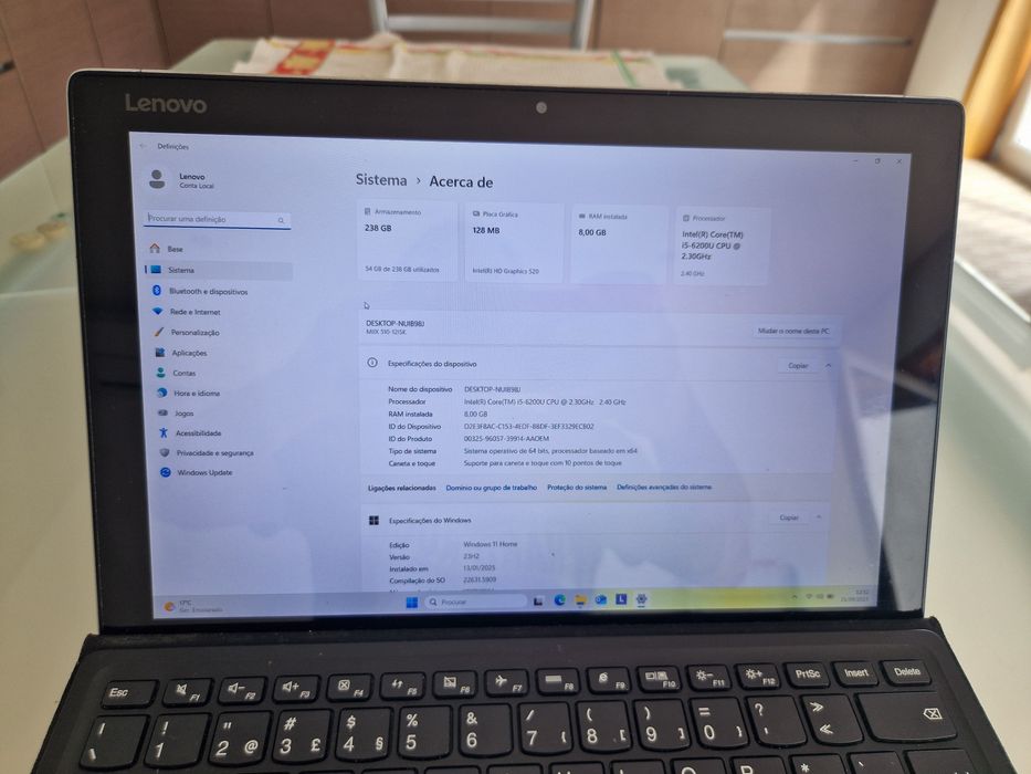 Lenovo Ideapad MIIX 510-121SK Core i5