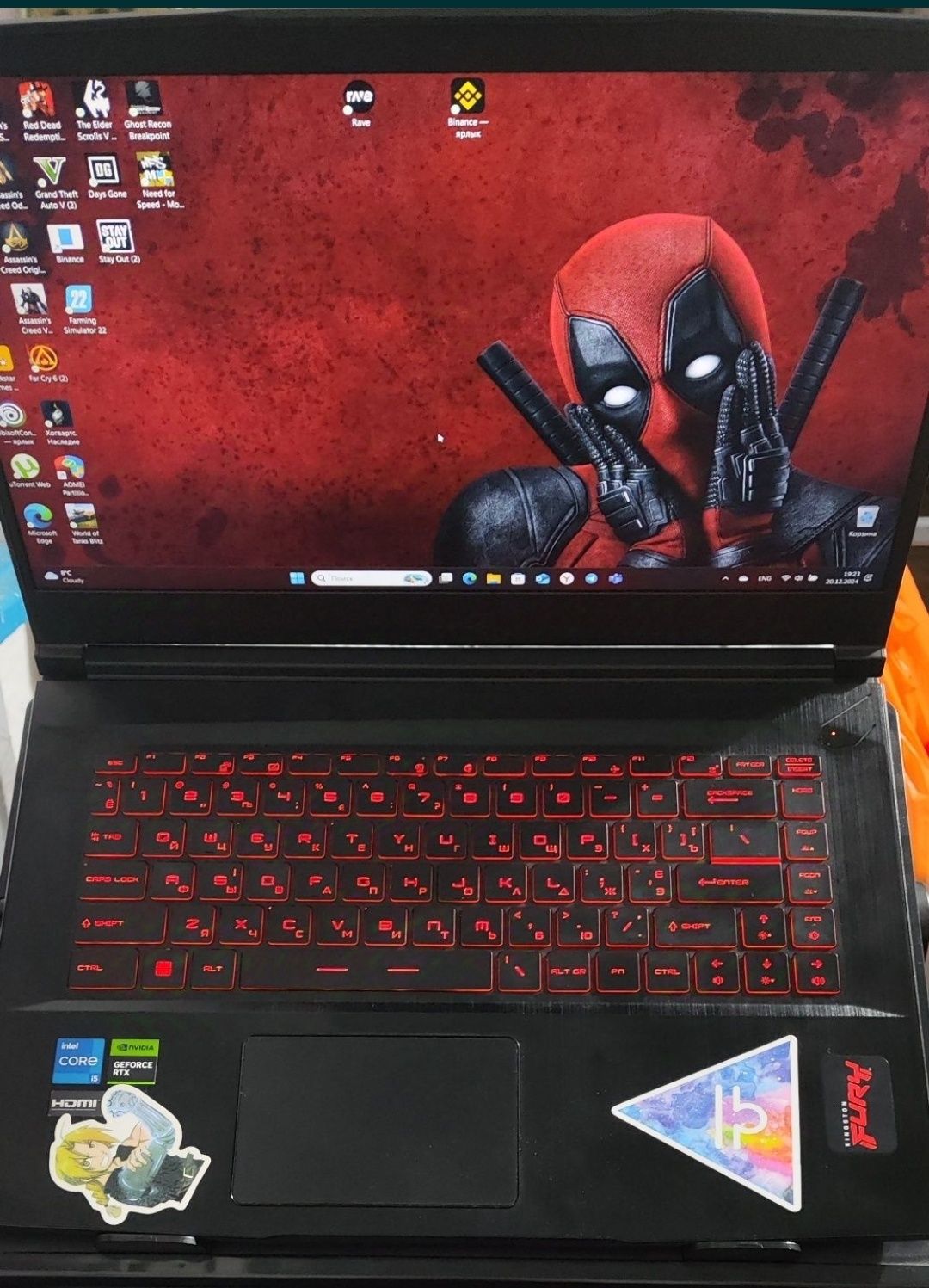 Игровой ноутбук MSI Thin GF-63 12ve
