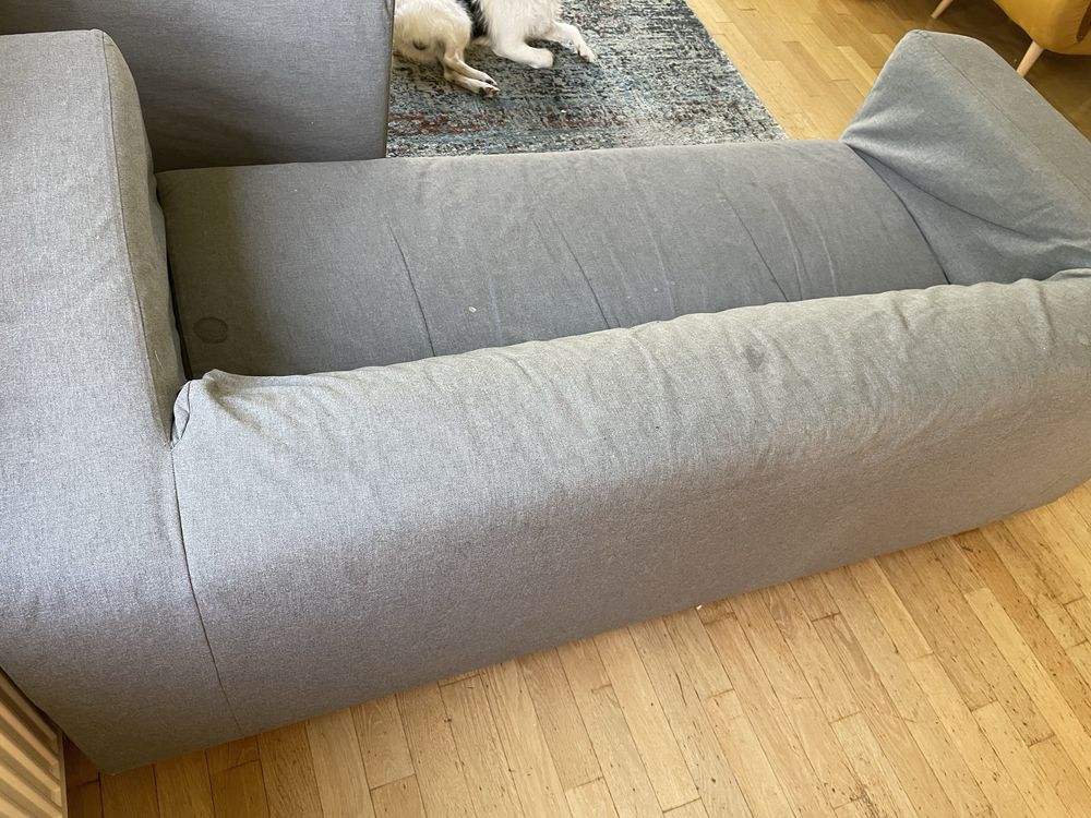 Sofa Klippan IKEA ciemnoszara