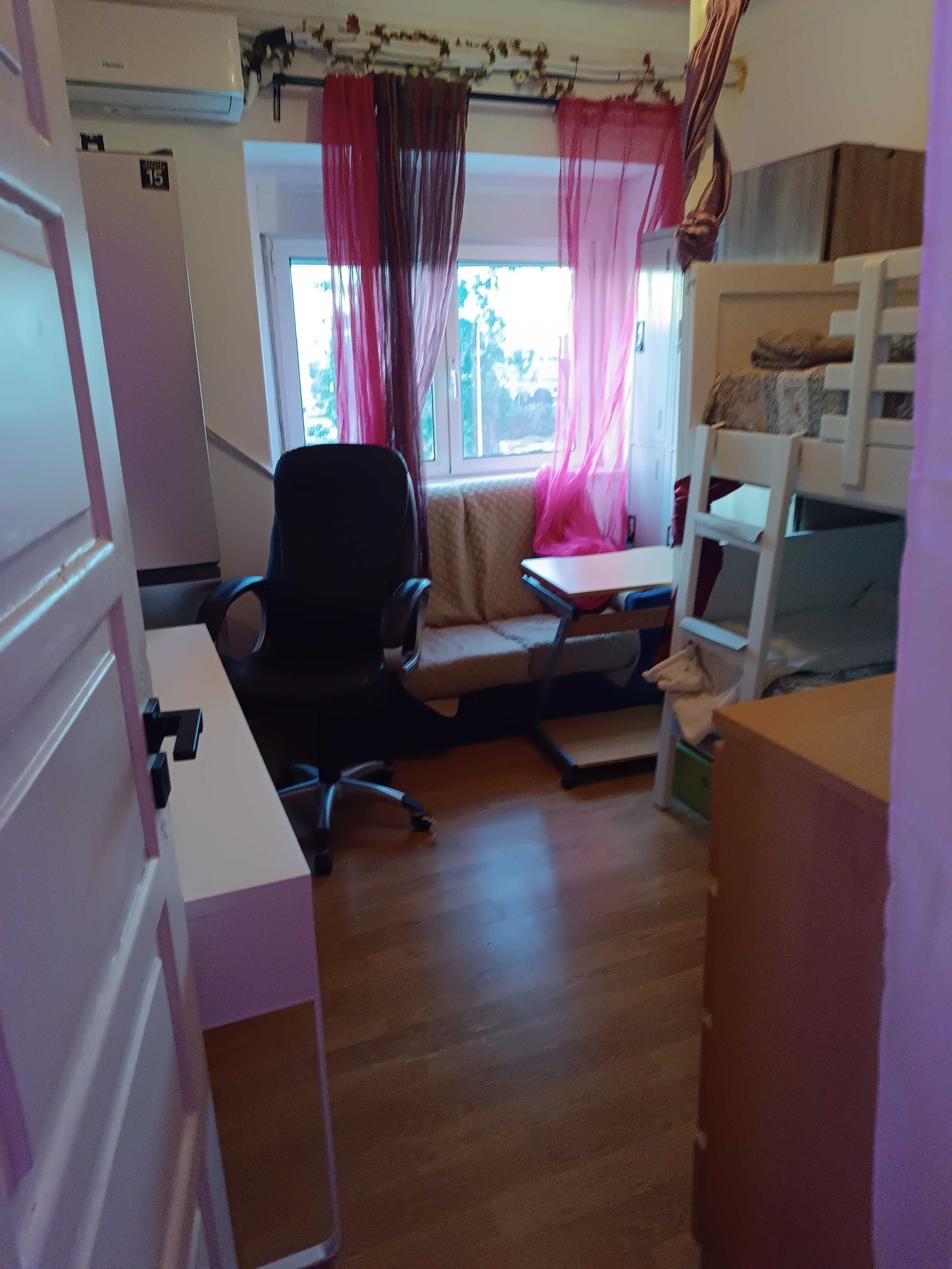 Quarto Privado Duplo para 1 ou 2 Pessoas