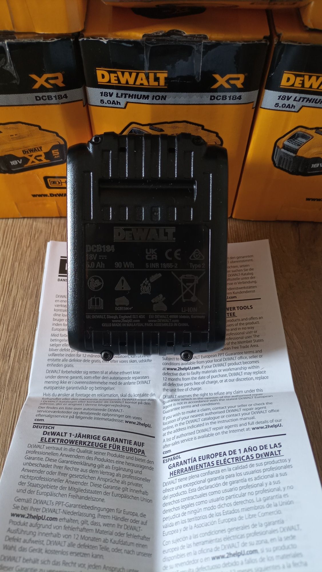 Nową !!! Bateria 5ah DeWalt !!! Orginał !!! OKAZJA